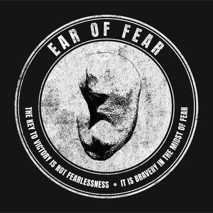 UNISEX - THE EAR - Short-Sleeve Tee - The Key To Victory Is Not Fearlessness... It Is Bravery In The Midst of Fear